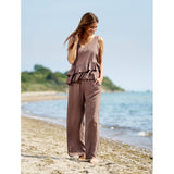 MARTA DU CHATEAU Marta du chateau Damen Hose 62273 Pant Cold brown