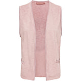MARTA DU CHATEAU Marta du chateau Damen Weste 6309 Restudsalg Rosa antique