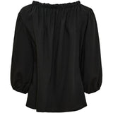 MARTA DU CHATEAU Marta du chateau Damen bluse MdcJuniper Blouse Black