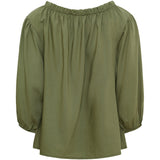 MARTA DU CHATEAU Marta du chateau Damen bluse MdcJuniper Blouse Military