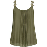 MARTA DU CHATEAU Marta du chateau Damen top 61321 Top Military