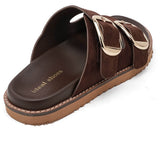 SHOES Miltus Damen Sandalen 1523 Shoes Brown