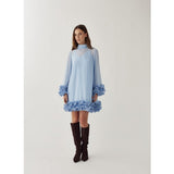 Noella NOELLA Damen Kleid LATANIA Dress Sky Blue
