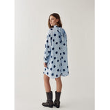 Noella NOELLA Damen Kleid N-LORENIA Dress Delice Blue Print