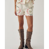 Noella NOELLA Damenshorts N-LAYNE Shorts Offwhite
