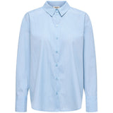 ONLY ONLY DAMEN BLUSE ONLKIRI Restudsalg Cloud Dancer Delicate Blue