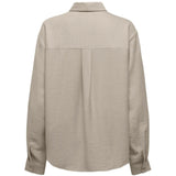 ONLY ONLY DAMENBLUSE ONLLINO Shirt Oxford Tan