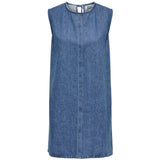 ONLY ONLY DAMEN KLEID ONLVIGGA Restudsalg Medium blue denim
