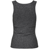 ONLY ONLY DAMEN OBERTEIL ONLEA Top Black Silver Glitter