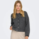 ONLY ONLY DAMEN STRICKJACKE ONLISABELLA Cardigan Dark grey melange
