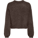 ONLY ONLY DAMEN STRICKJACKE ONLISABELLA Cardigan Hot Fudge Melange