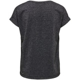 ONLY ONLY DAMEN TOP ONLMOSTER Restudsalg Black Silver lurex