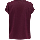 ONLY ONLY DAMEN TOP ONLMOSTER Restudsalg Chocolate Truffle Chocolate truffle lurex