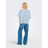 ONLY ONLY DAMEN TOP ONLTUVA Restudsalg Cashmere Blue