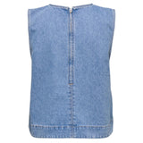 ONLY ONLY Damen-Oberteil ONLDORSI Top Light Blue Denim