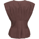 ONLY ONLY Damen Oberteil ONLMILA Top Brown Stone
