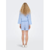 ONLY ONLY Damen Shorts ONLAUGUSTA Restudsalg Cloud Dancer BLUE STRIPES