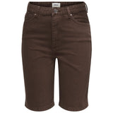 ONLY ONLY Damen Shorts ONLSONNY Shorts Dark Brown denim