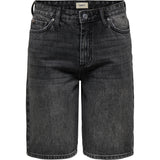 ONLY ONLY Damen Shorts ONLSONNY Shorts Washed Black