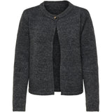 ONLY ONLY Damen-Strickjacke ONLALTOS Pullover Dark grey melange