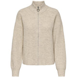 ONLY ONLY Damen-Strickjacke ONLTOKYO Restudsalg Pumice Stone Melange