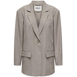 ONLY ONLY Damen Blazer ONLLINDA Blazer Fungi MELANGE