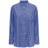 ONLY ONLY Damen Hemd ONLMAGGIE Shirt Amparo Blue WHITE