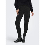 ONLY ONLY Damen Hosen ONLPOPTRASH-ALYA Pant Black Silver lurex
