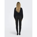 ONLY ONLY Damen Hosen ONLPOPTRASH-ALYA Pant Black Silver lurex