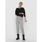 ONLY ONLY Damen Hosen ONLPOPTRASH Pant Light Grey Melange