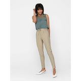 ONLY ONLY Damen Hosen ONLPOPTRASH STRIPE Pant Humus W. CLOUD DANCER