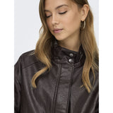 ONLY ONLY Damen Jacke Julia Bomber Jacket Chocolate Torte