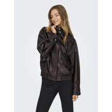 ONLY ONLY Damen Jacke Julia Bomber Jacket Chocolate Torte