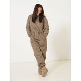 ONLY ONLY Damen Jumpsuit ONLPALMA Jacket Walnut