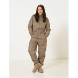 ONLY ONLY Damen Jumpsuit ONLPALMA Jacket Walnut