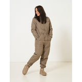 ONLY ONLY Damen Jumpsuit ONLPALMA Jacket Walnut