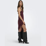 ONLY ONLY Damen Kleid ONLINDONA Dress Oxblood Red