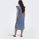 ONLY ONLY Damen Kleid ONLSHANIA Dress Medium blue denim