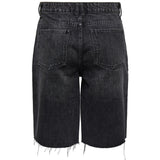 ONLY ONLY Damen Shorts ONLCARO Restudsalg Washed Black
