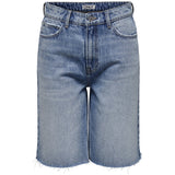 ONLY ONLY Damen Shorts ONLCARO Shorts Medium blue denim