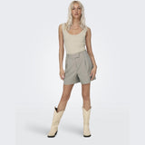ONLY ONLY Damen Shorts ONLLINDA Shorts Fungi MELANGE