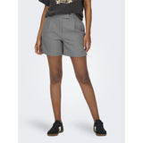 ONLY ONLY Damen Shorts ONLLINDA Shorts Medium grey melange