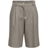 ONLY ONLY Damen Shorts ONLLINDA Shorts Major Brown W MELANGE