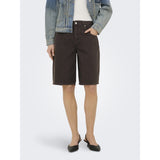 ONLY ONLY Damen Shorts ONLMATE-SILLA Shorts Coffee Bean