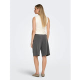 ONLY ONLY Damen Shorts ONLNALINA Shorts Medium grey melange