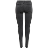 ONLY ONLY Damen Skinny Jeans ONLRAIN Restudsalg Dark Grey Denim