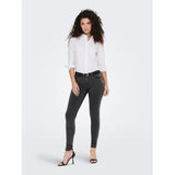 ONLY ONLY Damen Skinny Jeans ONLRAIN Restudsalg Dark Grey Denim