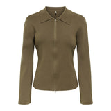 ONLY ONLY Damen Strick Polo Cardigan ONLANDREA Restudsalg Cub