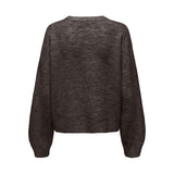 ONLY ONLY Damen Strickpullover ONLSIMONI Pullover Coffee Bean