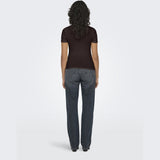 ONLY ONLY Damen T-Shirt ONLJUNE T-shirt Black Coffee